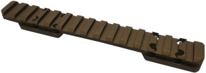 Talley PX0SB735 Smoked Bronze Cerakote Browning X-Bolt Picatinny Rail