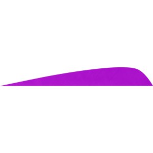 Gateway 400RPSPP-50 Parabolic Feathers Purple 4" RW 50pk 2.76 Grains