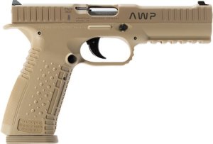 American Precision AFS1-9-TA-17 9mm 5" 3-Dot 2x17rd Tan Pistol