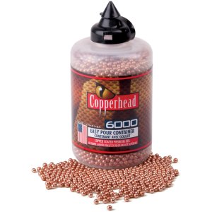 Crosman 0767 Copperhead 767 177 Copper-Coated Steel 6000 Per Bottle