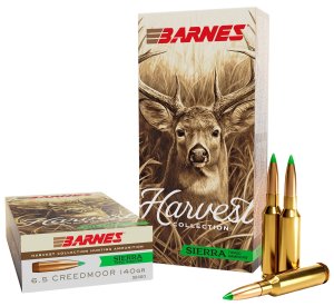 Barnes Bullets 32400 6.5 Creedmoor 140gr Sierra Tipped GameKing 20/Box