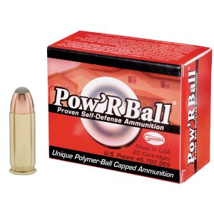 Corbon PB38X100 Pow'rBall 38 Super +P Ammo, 100 Grain, 20 Rounds