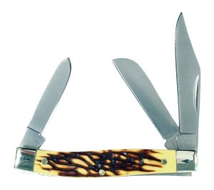 RUKO RUK0072 440A Deer Horn Folding Knife Premium