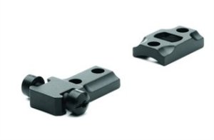 Leupold STD Ruger American 2-pc Base, Matte Black Steel