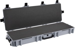 Pelican VCV800-0000-GRY Vault Double Rifle Case with Wheels and Foam 53"