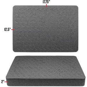 EYLAR RAGAR FOAM INSERT 17.75"X12.5" FOR 20" CAMERA/DRONE CS