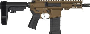 CMMG 54A3B0FMB Banshee MK4 5.7x28mm 40+1 5" Midnight Bronze