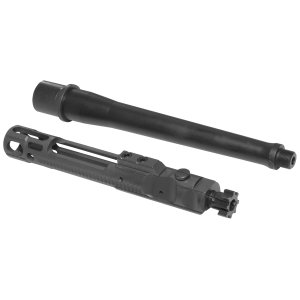CMMG 8in 4140CM SBN Barrel BCG Kit, 57x28mm, Radial Delayed Blowback, Black
