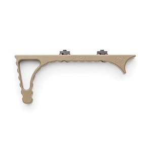 Troy Industries SGRI-ANG-A0FT-00 AR-15 Angled Foregrip FDE, M-LOK, 1.42 oz