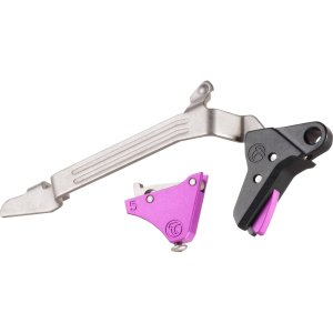Timney Triggers Alpha Competition Trigger Anodized Finish Purple Fits