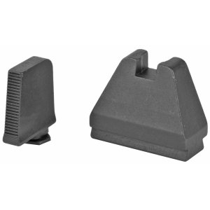AmeriGlo GL808 Optic Sight Set for Glock 9XL Tall Serrated Black