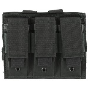 NcSTAR CVP3P2932B Triple Mag Pouch Black Nylon 3-Compartment