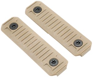 Strike Industries AR-CM-COVER-L-FDE M-LOK Cable Management Cover FDE 3.14"