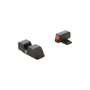 AmeriGlo FN-201 I-Dot Tritium Sight Set Orange Outline FN High Power