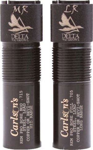 Carlsons 04400 Choke Tube Waterfowl 2PK 12GA M/L Range REM Pro