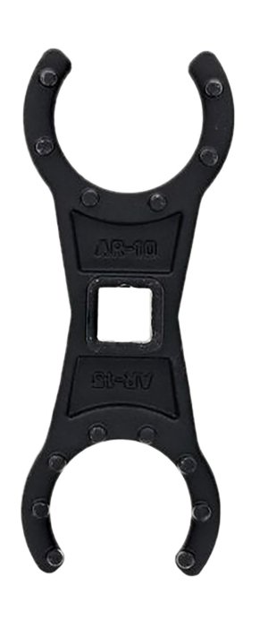 Wheeler 1199464 Mil-Spec Barrel Nut Crowfoot Wrench Black Steel