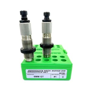 Redding Reloading Equipment Neck Die Set 6mm GT 2-Die Resizing & Seating
