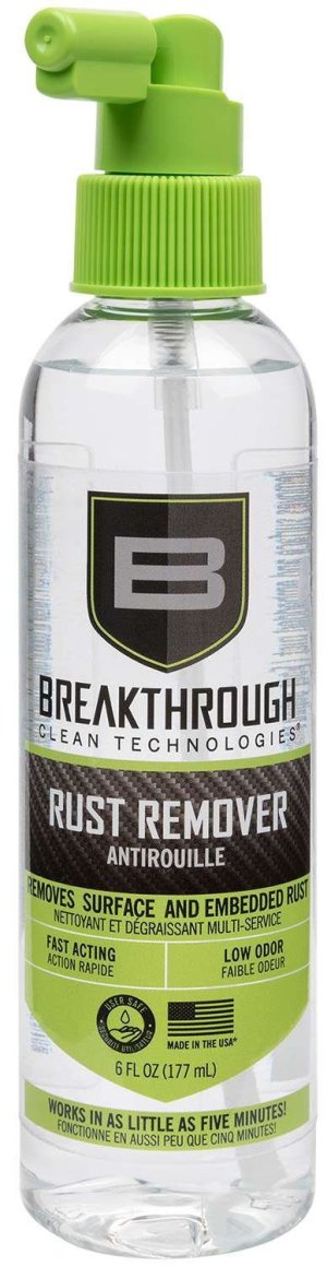 Breakthrough Clean BTRR6OZ Remover 6 oz Pump Spray for Firearms