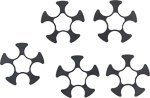 Smith & Wesson 9mm Moon Clips 5RD Steel Blued 5-Pack