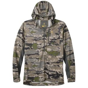 Browning Early Season Hooded Shirt Ovix L - Lightweight, UPF 50+, Odor Control, Ventilated