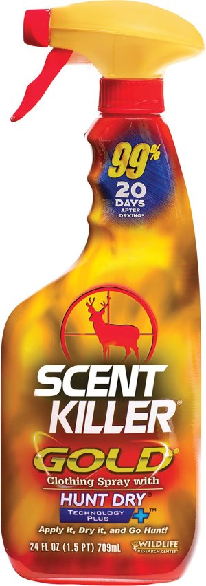 Wildlife Research Center 1255 Scent Killer Gold 24 oz Trigger Spray