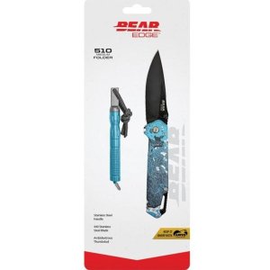 Bear & Son Edge Folding Knife 3 Drop Point Blade Truetimber Rift