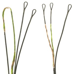 First String Premium String Kit Green/Brown Diamond Black Ice