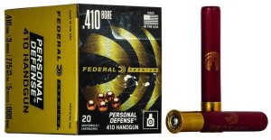 Federal Premium PD413JGE000 .410 Bore 3 in 000 Buckshot 20 Rounds