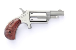 NAA NAA-22MC-BWGE Mini-Revolver 22 LR/22 Mag 1.625" Stainless