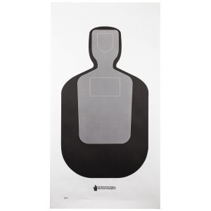 Action Target TQ19100 25-Yard Silhouette Paper Target 24"x45" 100 Pack