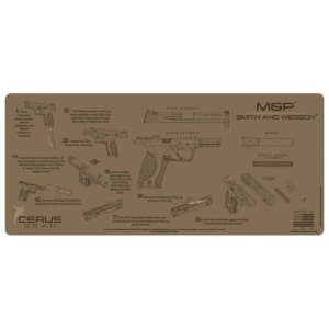 Cerus Gear IM-SW-MP-INS-COY Instructional Cleaning Mat 27In Coyote