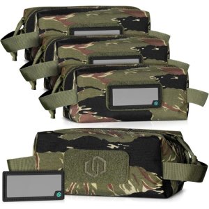 Savior Equipment Mini Loose Sac Soft Ammo Carrier - 4 Pack - Tiger Stripe