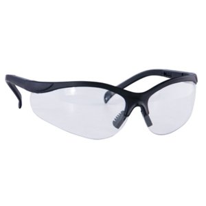 Caldwell 320040 Pro Range Glasses Clear Lens Black Frame ANSI Z87.1