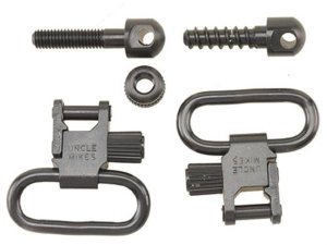 Uncle Mike's 1" Quick Detach Super Swivel - Steel with Blued Finish