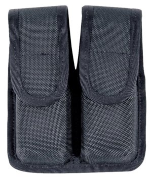 Blackhawk Double Mag Pouch Single Row Molded Nylon Black 9mm 40 45 Caliber