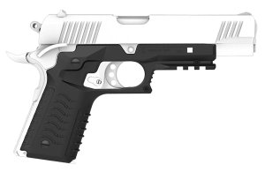 Recover Tactical CC3H-01 Grip & Rail System for 1911 Black Polymer