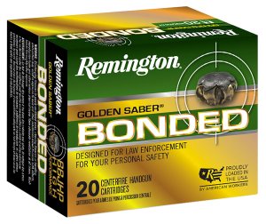 Remington Golden Saber Defense R21368 10mm Auto 180 Grain JHP 20 Rounds