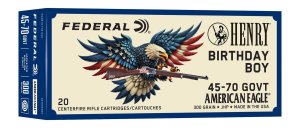 Federal Premium 4570Henry .45-70 Govt 300gr JSP Henry Edition 20rd