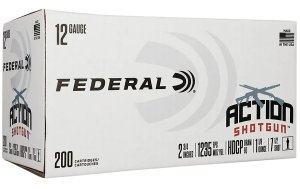 Federal Premium Ammunition AS12H75 12 Gauge 2.75 In 7.5 Shot 200/Box