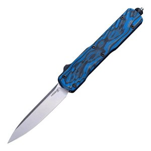 Hogue 34873 Counterstrike 3.35" OTF Blue Lava G10 Drop Point 20CV Blade