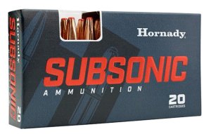 Hornady 82272 Subsonic Rifle Ammo .338 ARC 307gr Sub-X 20 Rounds
