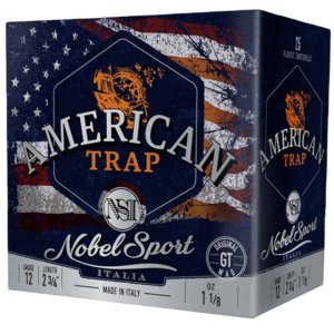Noble Sport Target Trap Shotshells 12 ga 2-3/4 1-1/8 oz 1200 fps #7.5 25/ct