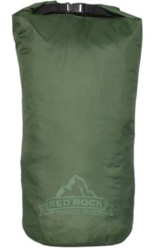 Red Rock Gear 80194OD 25L Waterproof OD Dry Bag