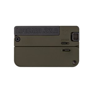 Trailblazer LC1-ODG LifeCard .22LR Aluminum OD Green Folding Pistol