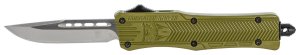 CobraTec CTK-1 SODCTK1SDNS 2.75 In D2 OTF OD Green Aluminum Handle