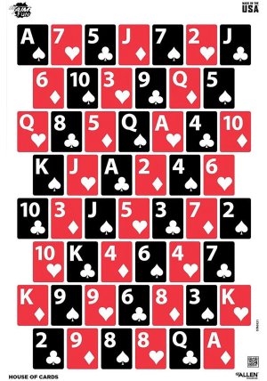 Allen EZ-Aim Fun Game Targets 12x18 8 Pack