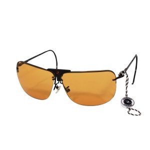 Radians RSG-3LK-BX Shooting Glasses, Copper/Amber/Clear Lenses