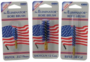 Iosso Eliminator Bore Brush .22 Cobalt Blue High-Density Fiber