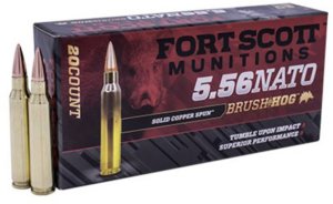 Fort Scott Munitions Tumble Upon Impact (TUI) 5.56x45mmNATO 556-062-SCV1