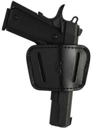 Browning 12903022 Leather Belt Slide Holster, Ambidextrous Carry
